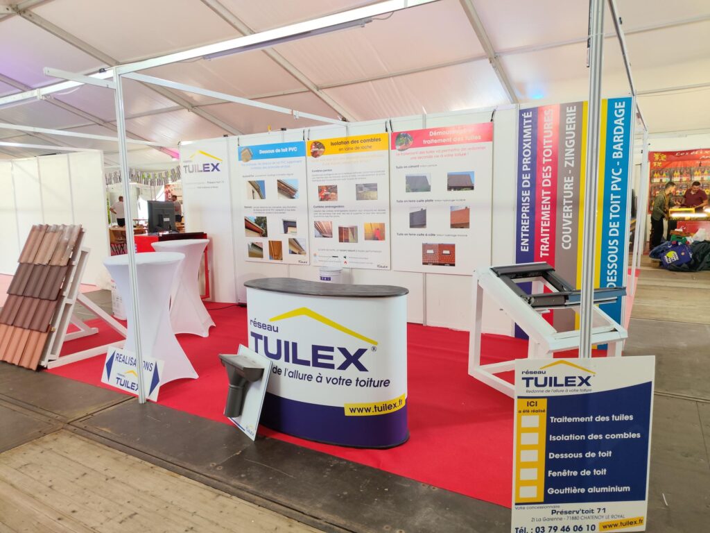 Tuilex 71 présent à la foire d'autun
